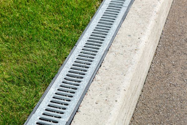 Courtyard Drain Installation in Rockwall
